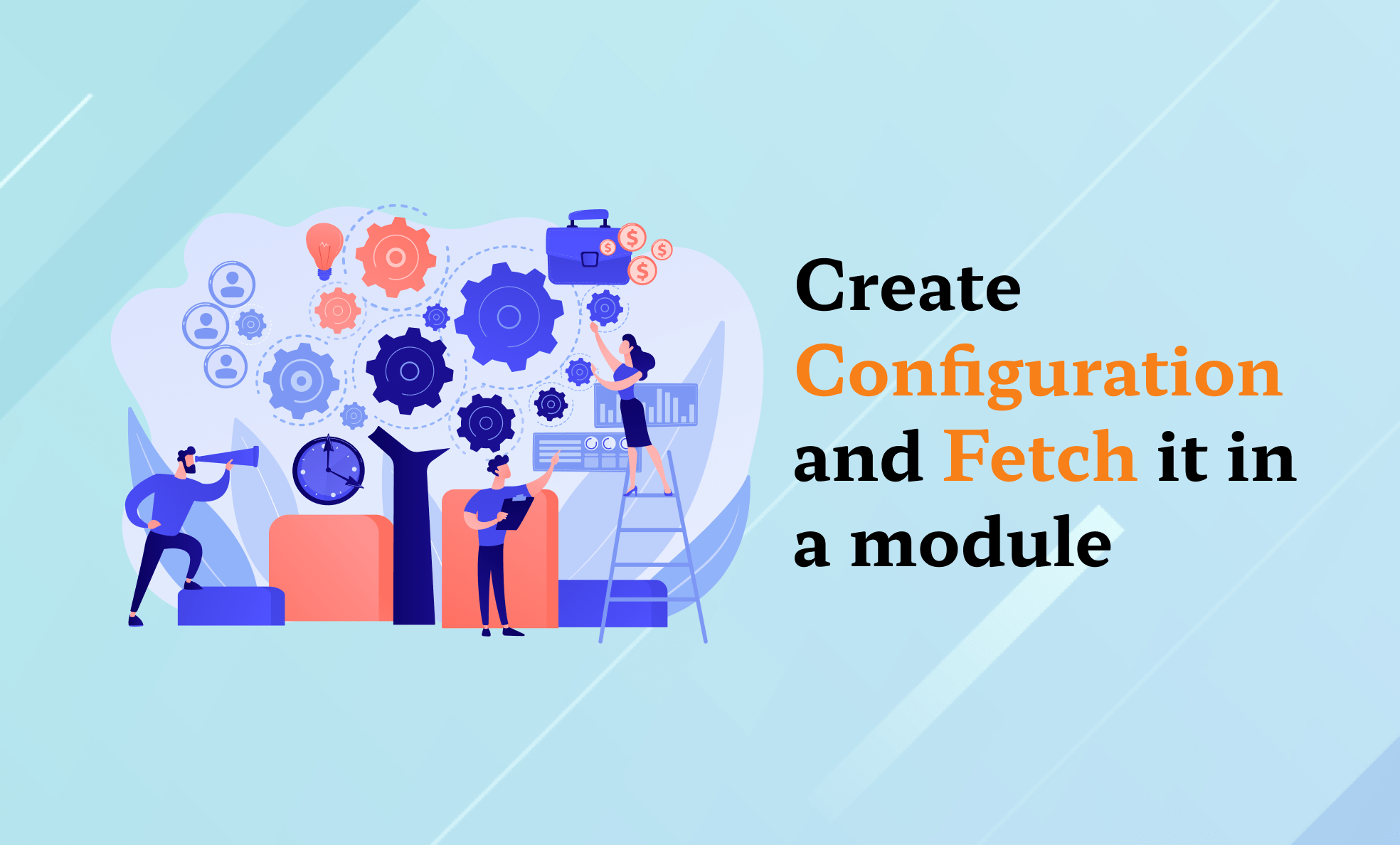 Create configuration and fetch it in a module image