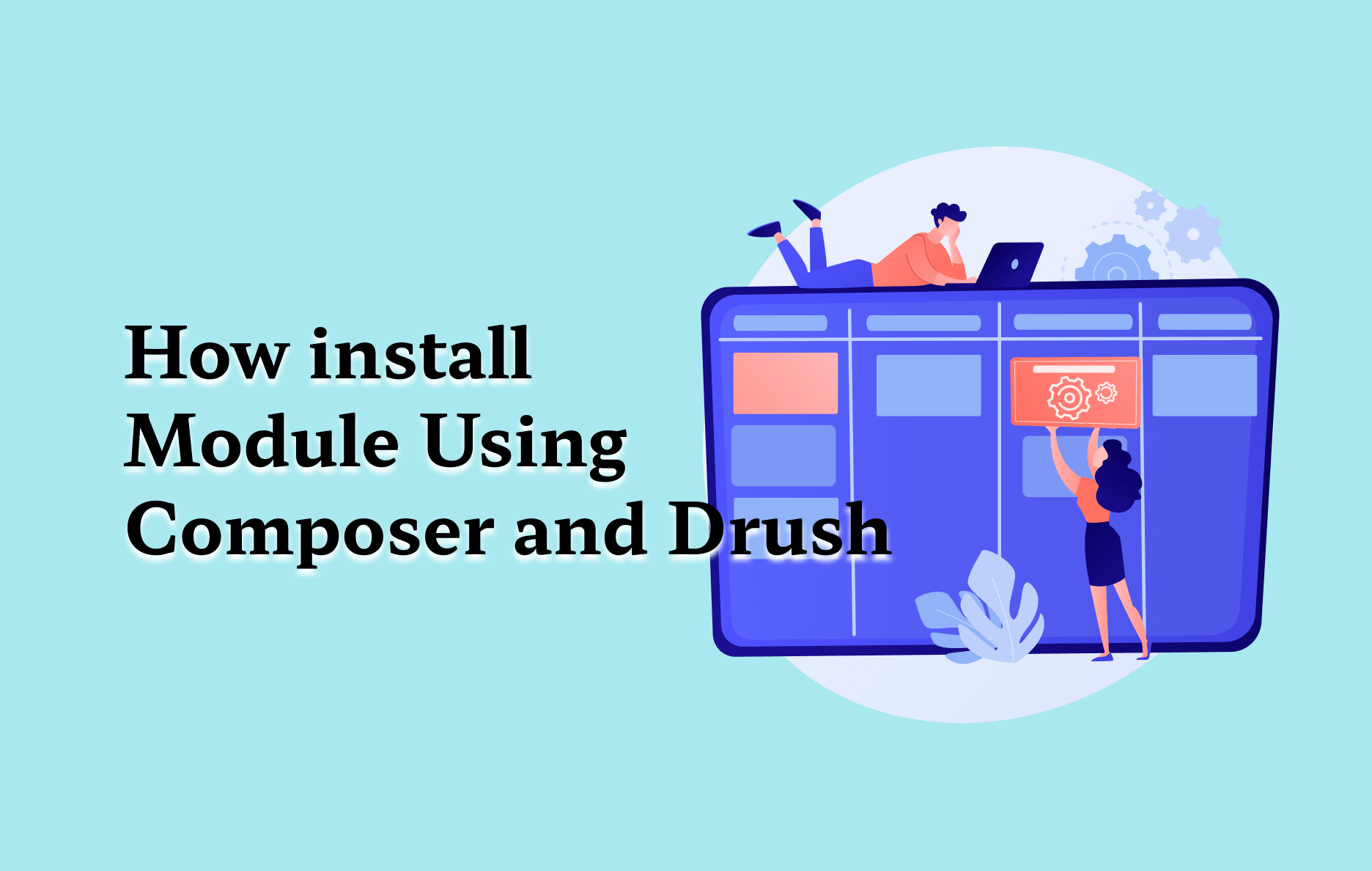 How install Module Using Composer and Drush