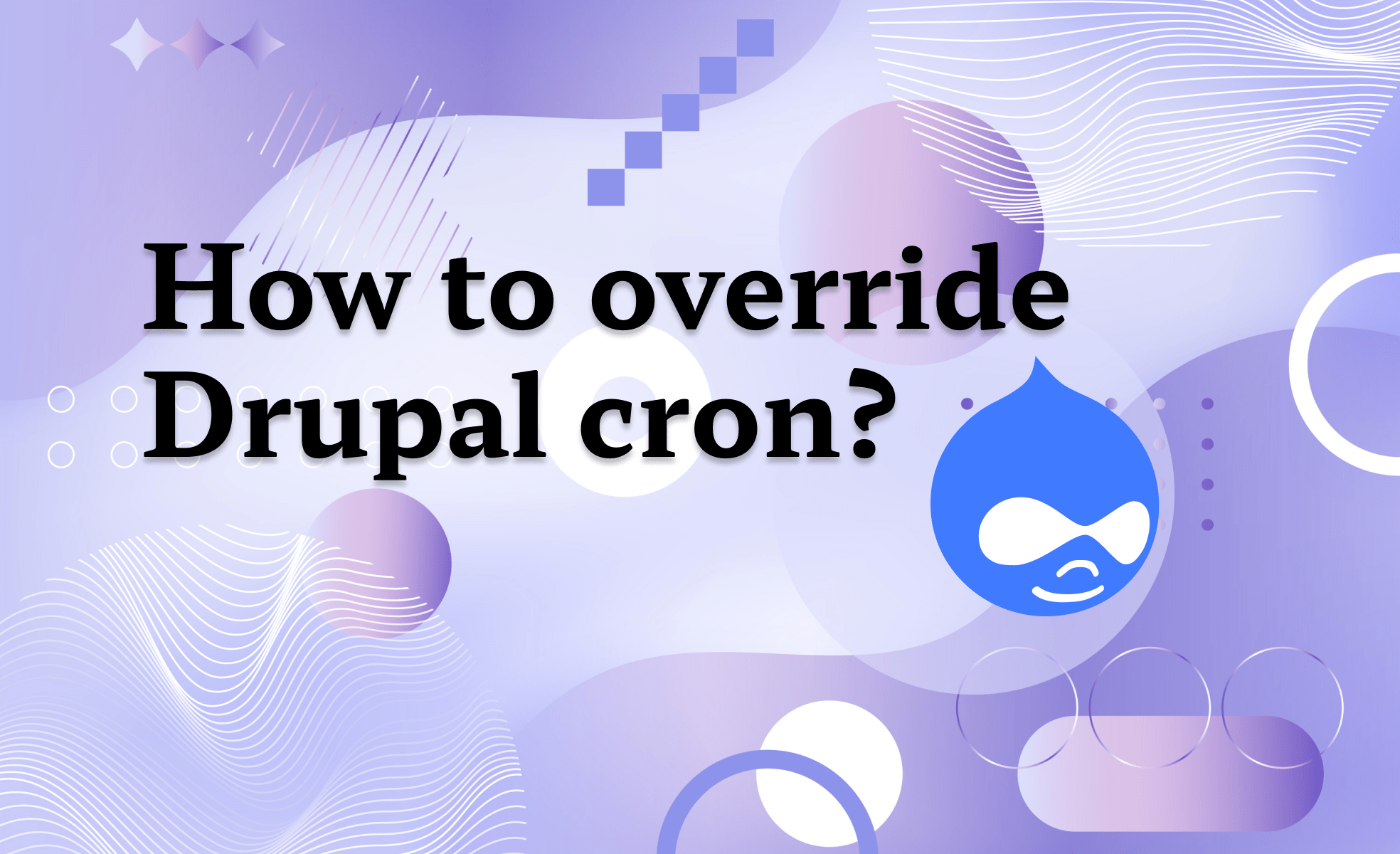 How to override Drupal cron?
