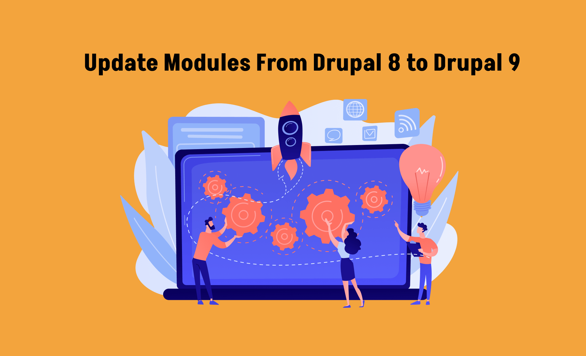 Update Modules From Drupal 8 to Drupal 9 image