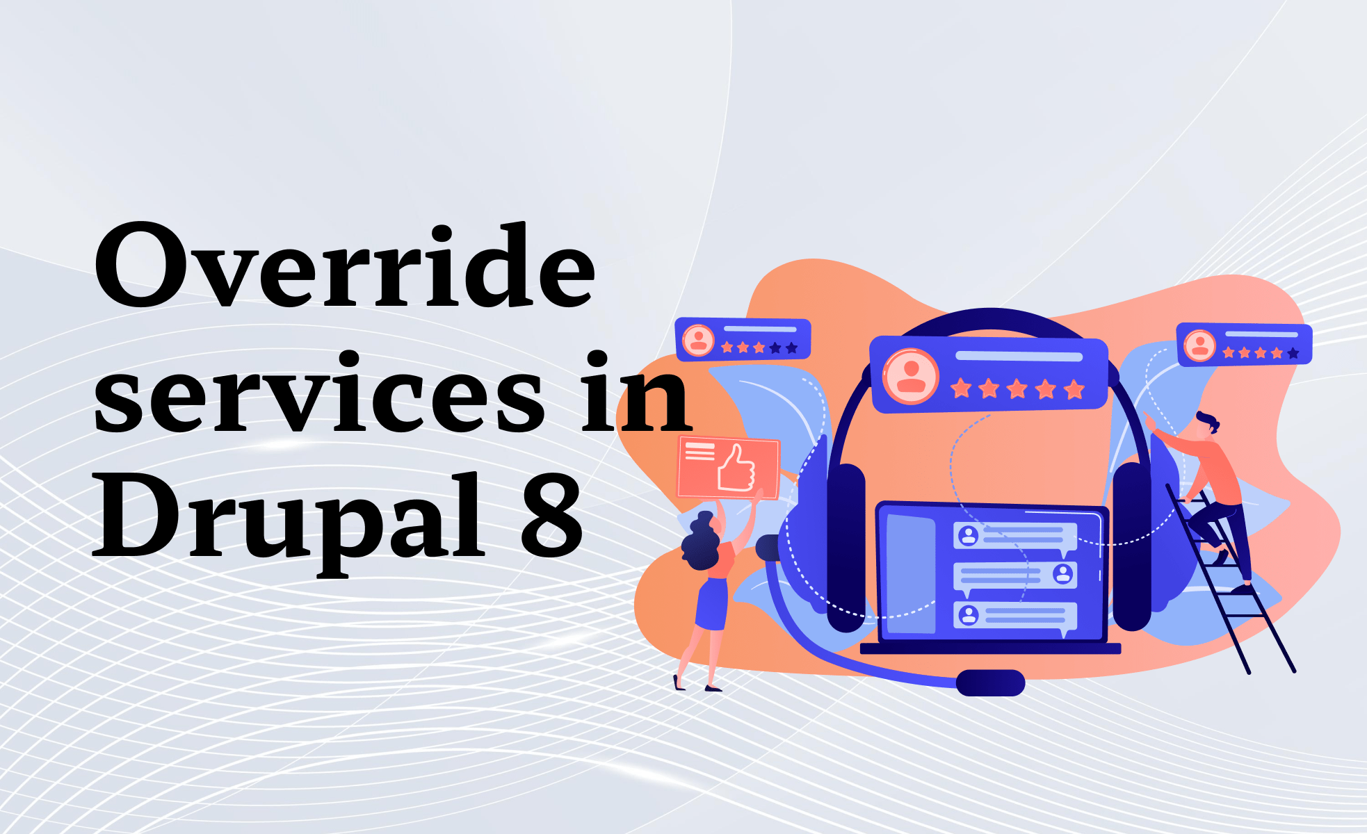 Override services in Drupal 8 image